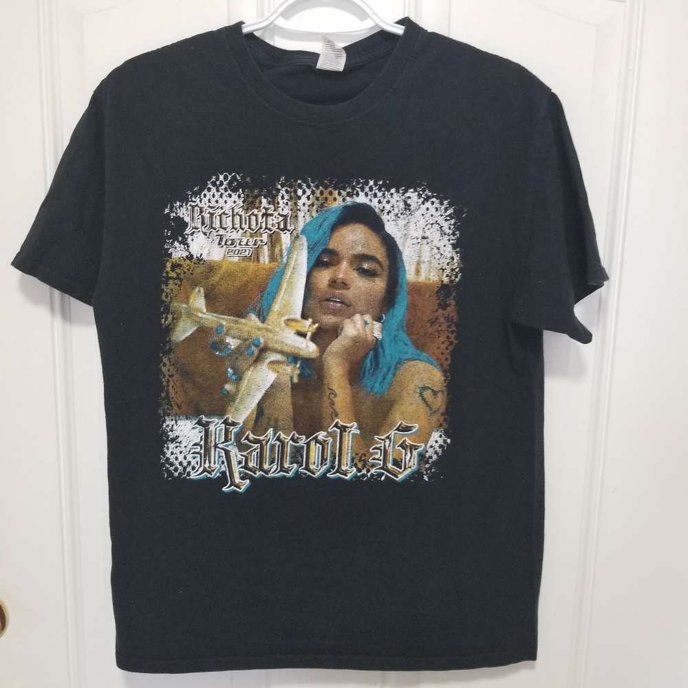 Karol G Bitchota 2021 Tour Tshirt M Black